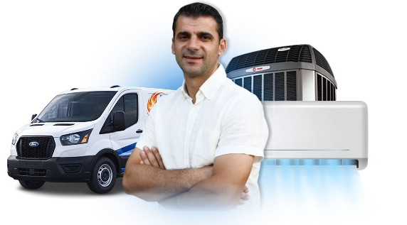Elis Osja, owner of NexGen Heating and Air, Jacksonville Florida